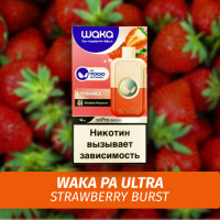 Waka PA Ultra - Strawberry Burst 7000 (Одноразовая электронная сигарета)