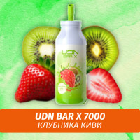 UDN BAR X - Strawberry Kiwi 7000 (Одноразовая электронная сигарета)