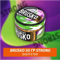 Brusko Strong 50 гр Энергетик (Бестабачная смесь)