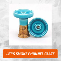 Чаша для кальяна Let's Smoke Phunnel Glaze