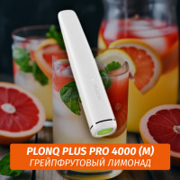 Электронная сигарета Plonq Plus Pro 4000 Грейпфрутовый Лимонад (М)