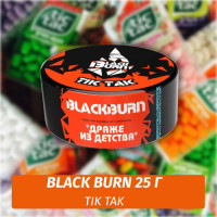Табак Black Burn 25 гр TIK TAK
