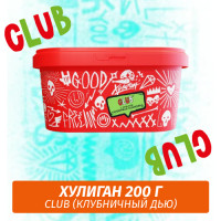 Табак Хулиган Hooligan 200 g Club (Клубничный Дью) от Nuahule Group